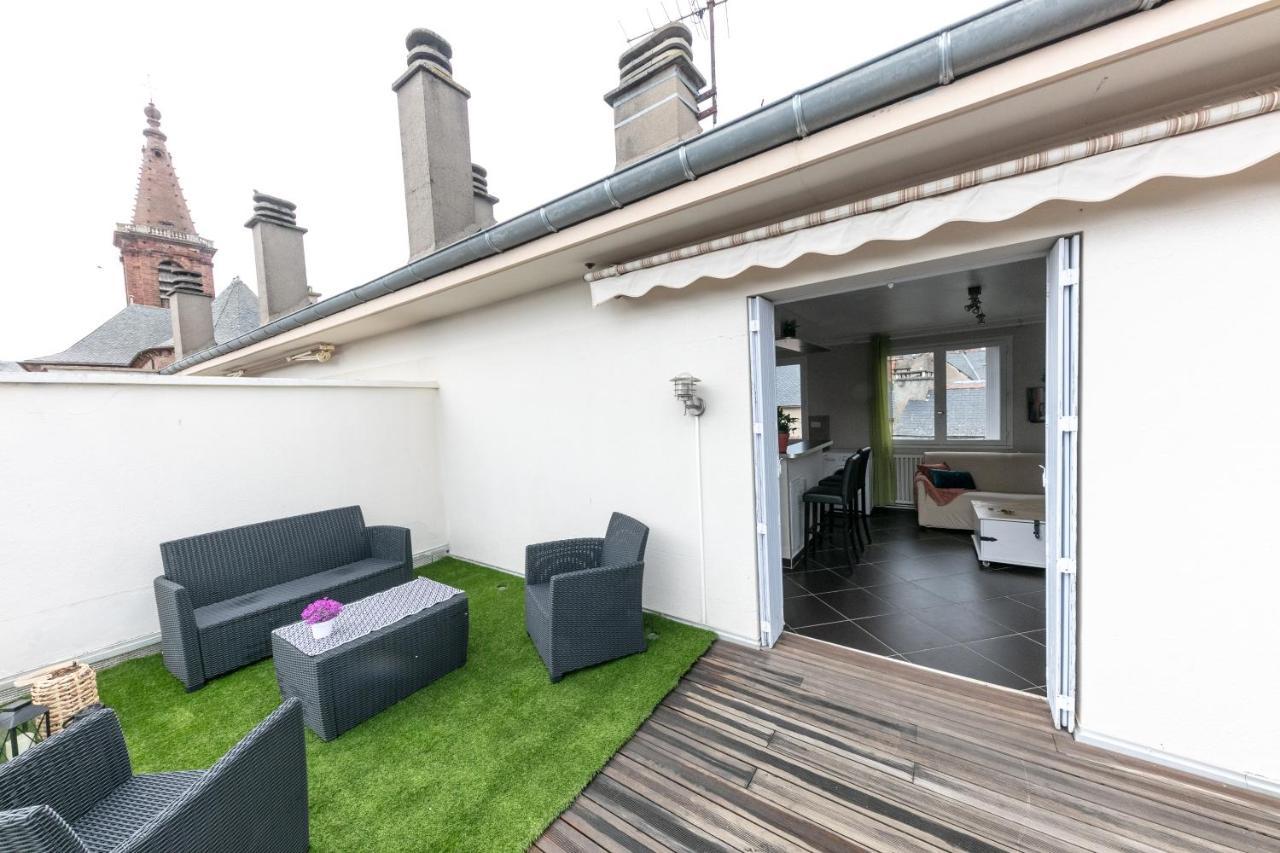 Appartamento La Terrasse De St Amans Rodez Esterno foto