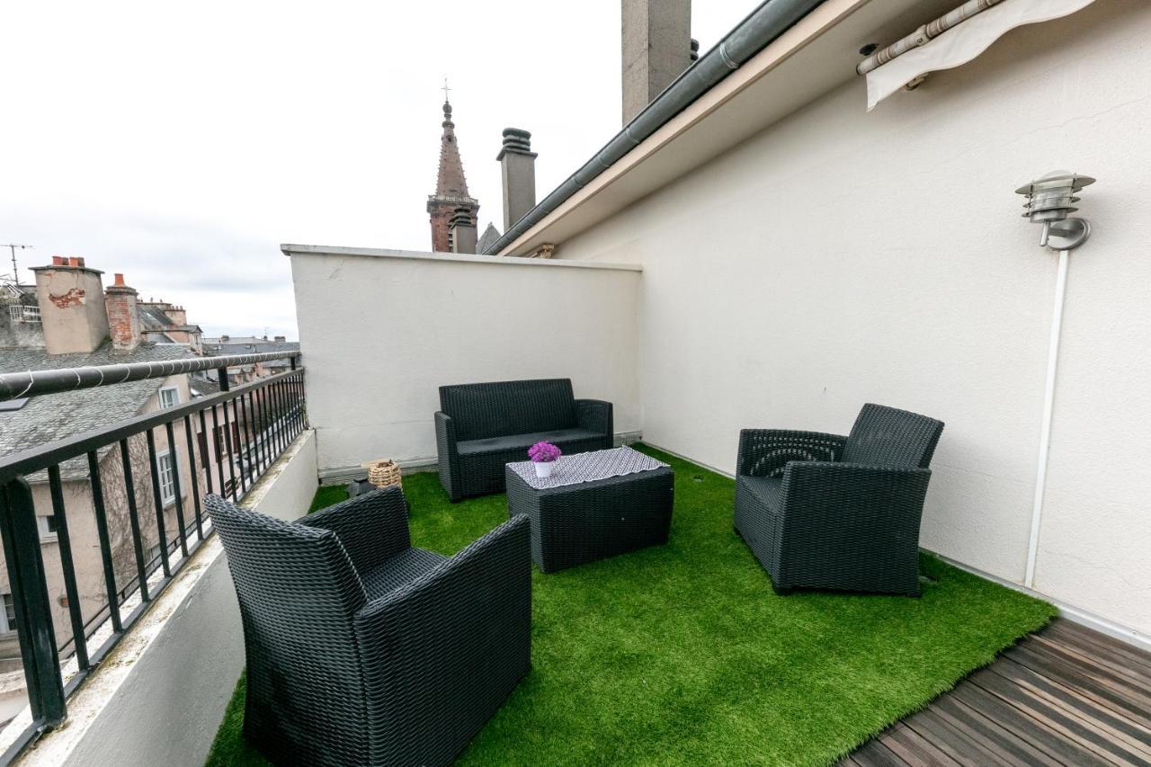 Appartamento La Terrasse De St Amans Rodez Esterno foto