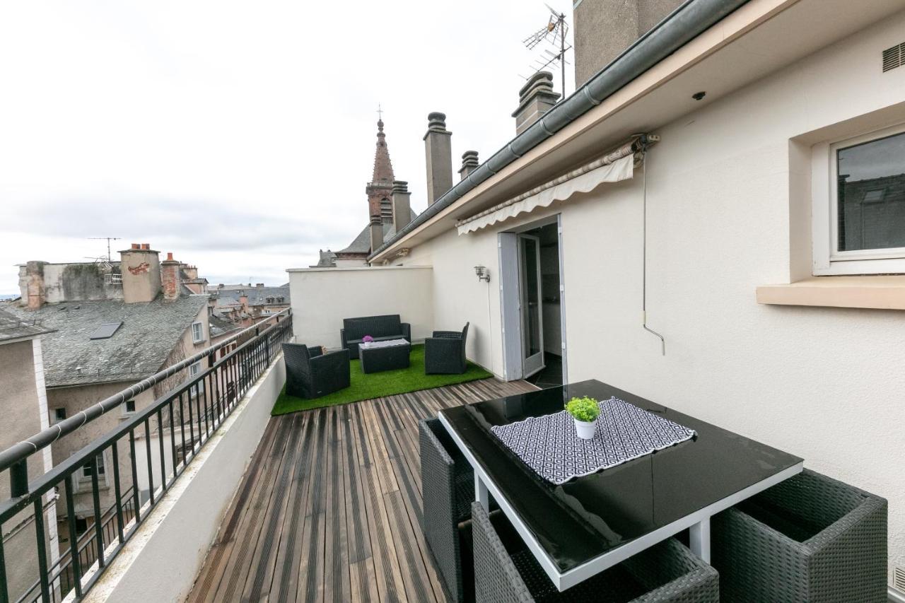 Appartamento La Terrasse De St Amans Rodez Esterno foto