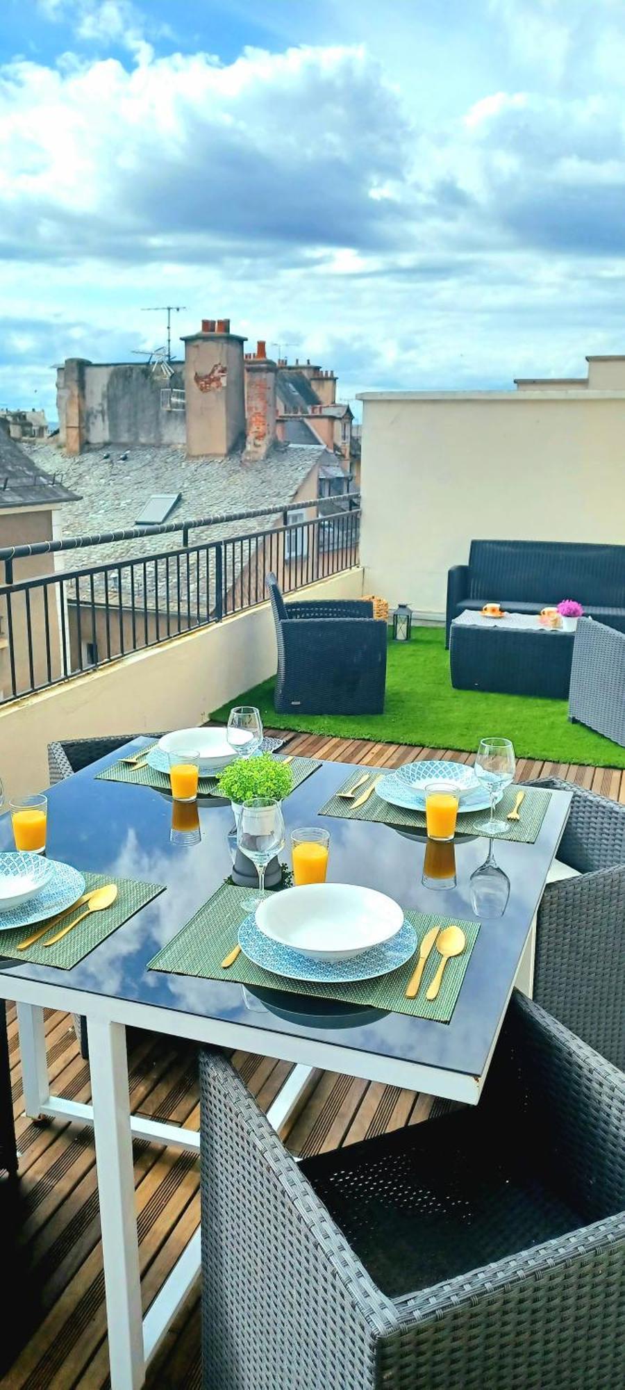 Appartamento La Terrasse De St Amans Rodez Esterno foto